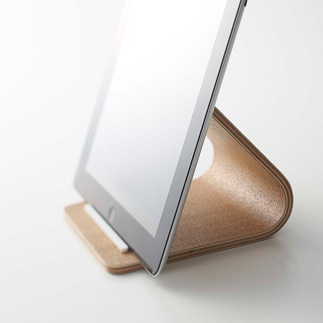 RIN リン タブレットスタンド  ipad スタンド タブレット 木製 おしゃれ 卓上 縦置き 横置き コンパクト シンプル  