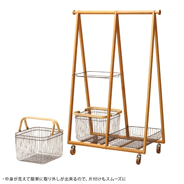 Liv CARRY BASKET HANGER-R  ϥ󥬡å 若դ 㥹դ ӥ若   ץå Ǽ ʥڡ ʥƥ  