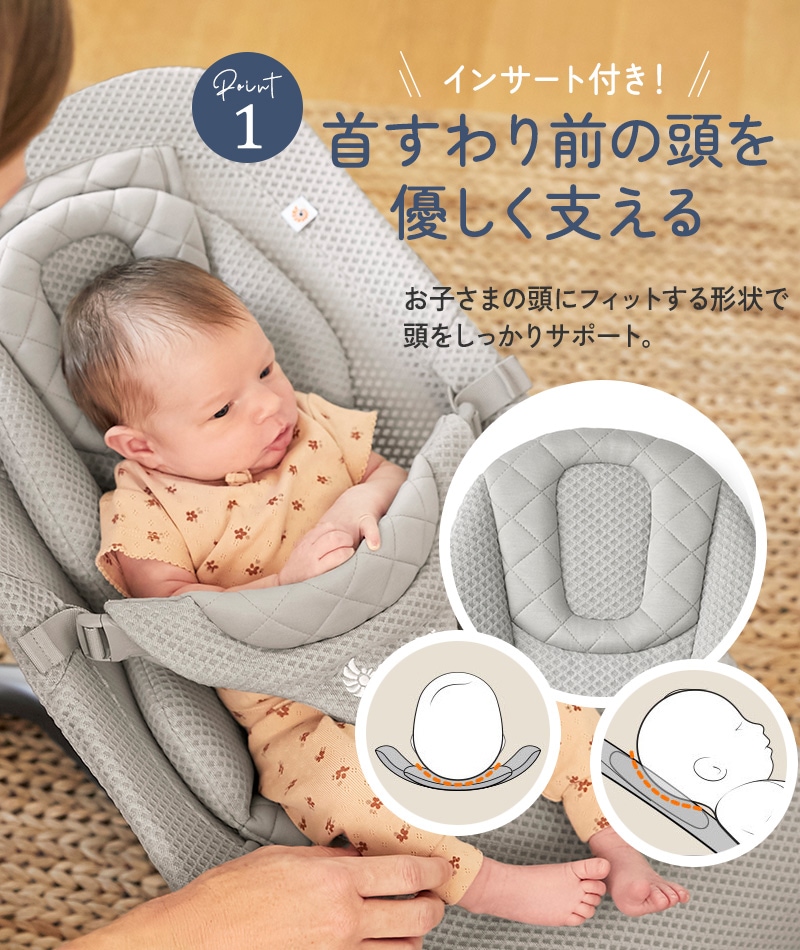 Ergobaby ���르�٥ӡ� �Х��󥵡� evolve ���ܥ�� ��å���  ���르���Х��󥵡� ���������ޤꤿ���� �Х��󥷥󥰥����ȡ��٥ӡ���å� ������  