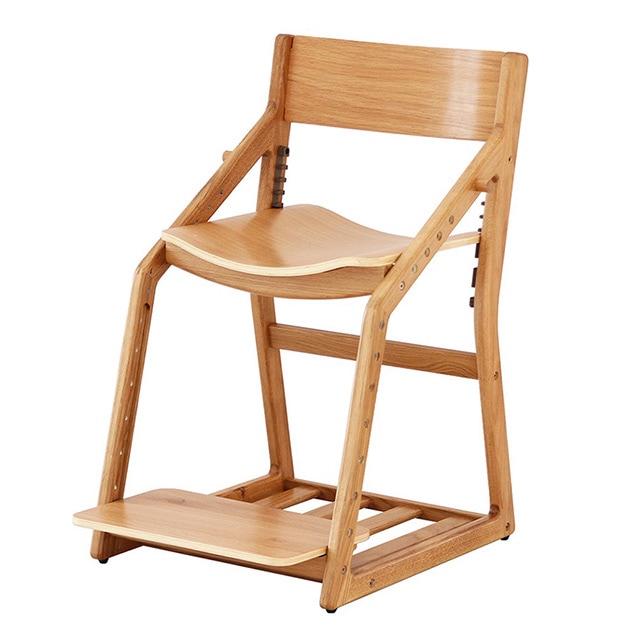 E-toko いいとこ KD Chair  キッズチェア 学習椅子 学習チェア ダイニング リビング 木製 小学生 中学生 子供 子ども 姿勢 ナチュラル おしゃれ  