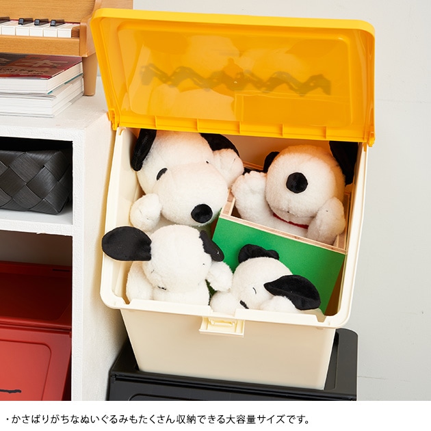 stacksto スタックストー pelican garbee PEANUTS  ペリカンガービー スヌーピー かわいい おもちゃ 収納 おもちゃ箱 収納ボックス ストッカー ゴミ箱 ふた付き 分別  