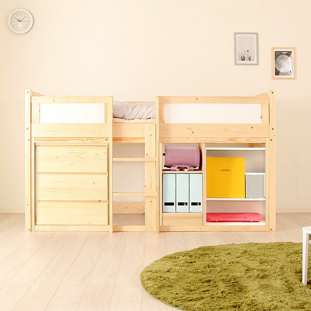 IKEA Kura ロフトベッド[直接引取り] - ロフトベッド/システムベッド