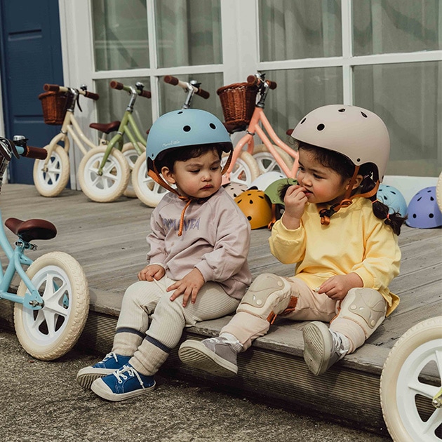 MomnLittle ママアンドリトル キッズヘルメット 自転車用 幼児 子供 キッズバイク用 52cm〜58cm  ヘルメット おしゃれ かわいい 子供用 子ども ベビー 自転車 キッズ 男の子 女の子  