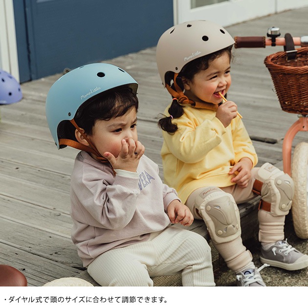 MomnLittle ママアンドリトル キッズヘルメット 自転車用 幼児 子供 キッズバイク用 52cm〜58cm  ヘルメット おしゃれ かわいい 子供用 子ども ベビー 自転車 キッズ 男の子 女の子  
