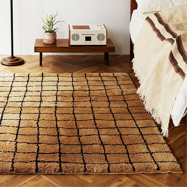 journal standard Furniture 㡼ʥ륹ɥե˥㡼 GRID RUG å 饰 200cm200cm  ڥå  å  ߤ ˼б ۥåȥڥåб  