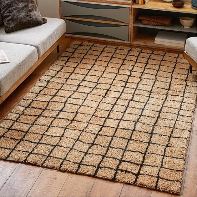 journal standard Furniture 㡼ʥ륹ɥե˥㡼 GRID RUG å 饰 200cm200cm  ڥå  å  ߤ ˼б ۥåȥڥåб  