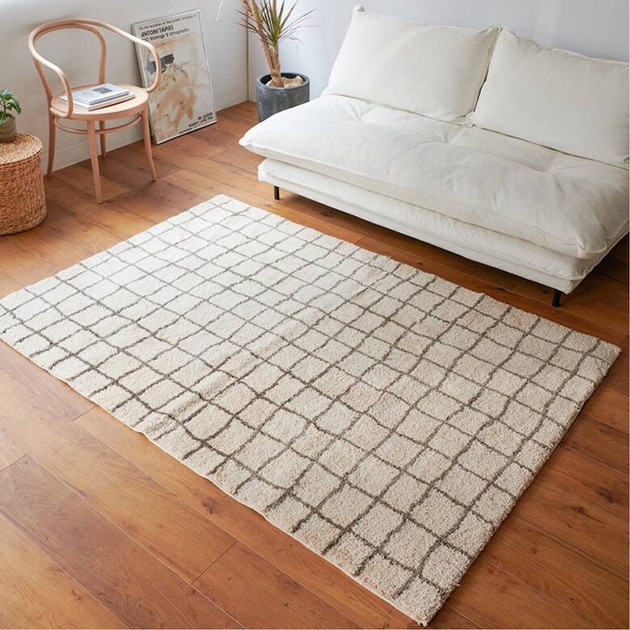 journal standard Furniture 㡼ʥ륹ɥե˥㡼 GRID RUG å 饰 140cm200cm  ڥå  å  ߤ ˼б ۥåȥڥåб  