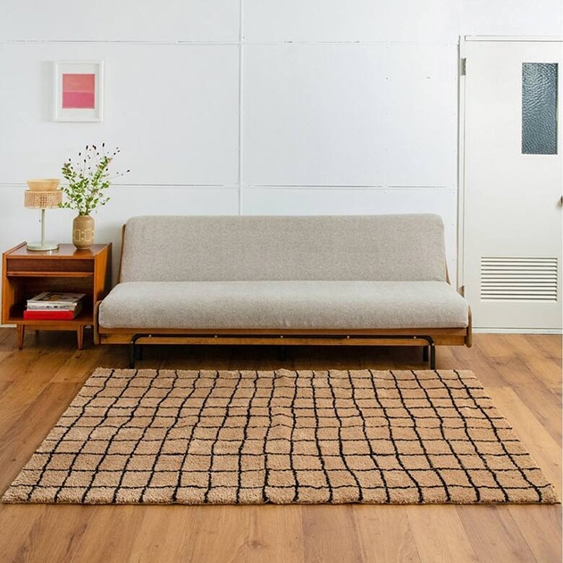 journal standard Furniture 㡼ʥ륹ɥե˥㡼 GRID RUG å 饰 140cm200cm  ڥå  å  ߤ ˼б ۥåȥڥåб  