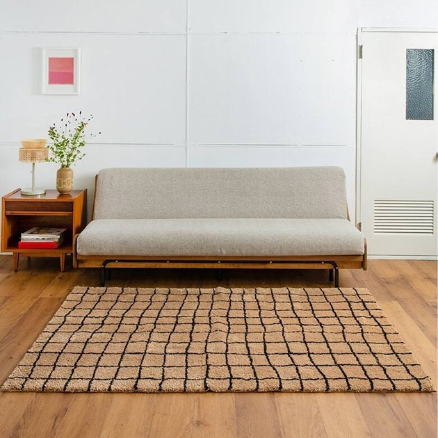 journal standard Furniture 㡼ʥ륹ɥե˥㡼 GRID RUG å 饰 120cm160cm  ڥå  å  ߤ ˼б ۥåȥڥåб  