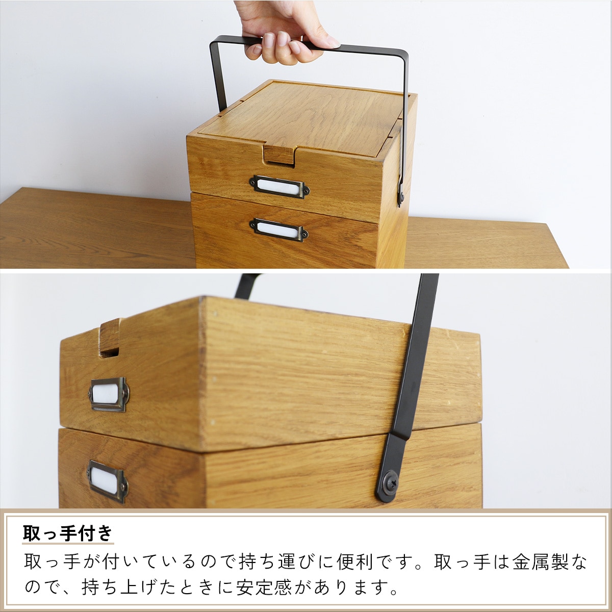 Wooden Cosme Box  ᥤܥå դ  ܥå  ɥå   Ǽ Ȥ䤹  