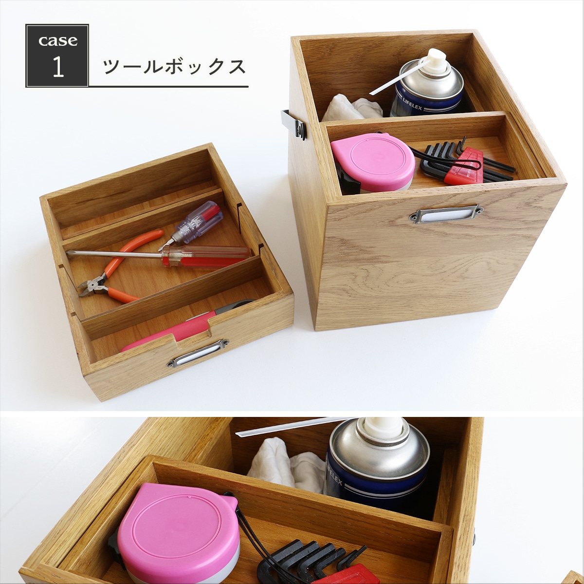 Wooden Cosme Box  ᥤܥå դ  ܥå  ɥå   Ǽ Ȥ䤹  