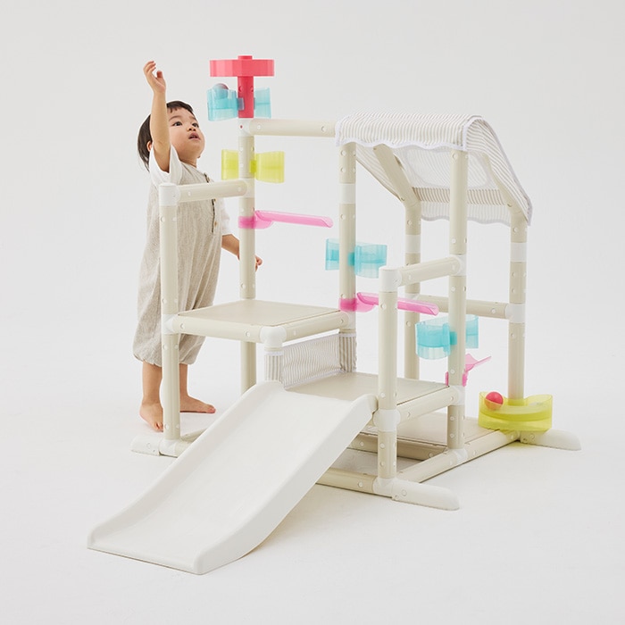 アイデス(ides)ころころボールジム ジャングルジム 滑り台 楽天市場】【ムゲンループジム】アイデス ジャングルジム 滑り台