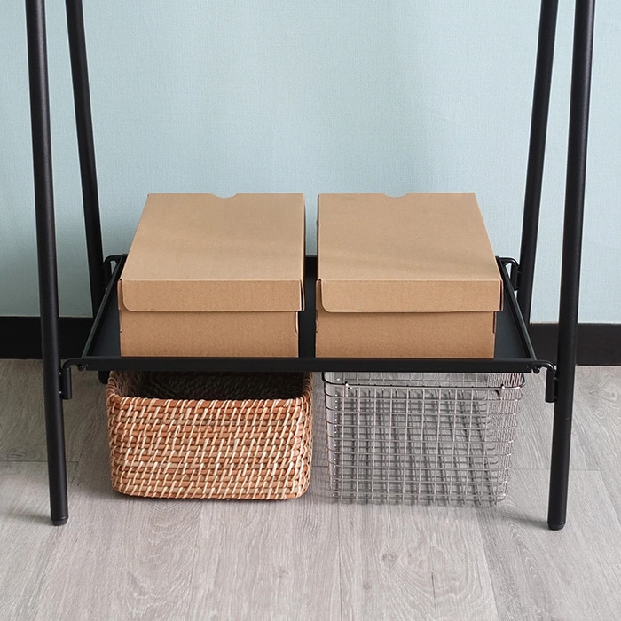 TETSUNAGI �ƥĥʥ� RACK A & Steel tray + Side hanger SET  �ϥ󥬡���å� ����� �ʥ��ڡ��� ������� ê�դ� �������� �������� ������ �����ȥϥ󥬡� ����ץ� ����ƥꥢ �ȶ� ��Ǽ  