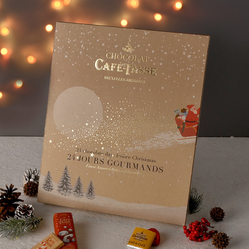 CAFE TASSE カフェタッセ アドベント ノエルカレンダー 24P NR-03765