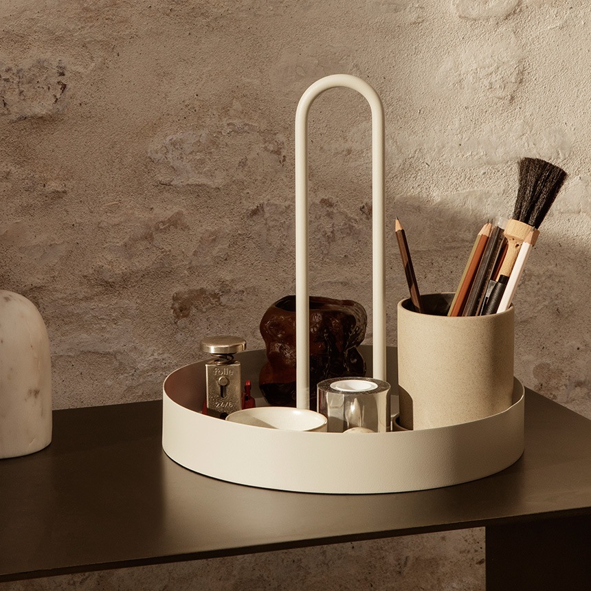 ferm LIVING ファームリビング Grib Tray グリブ トレイ 直径28cm 北欧