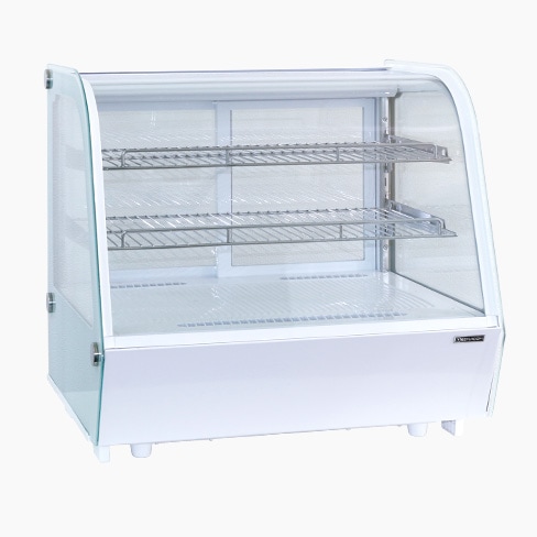 レマコム 前面ガラス冷蔵ショーケース 小型 60L RCS-60 - 業務用冷蔵庫