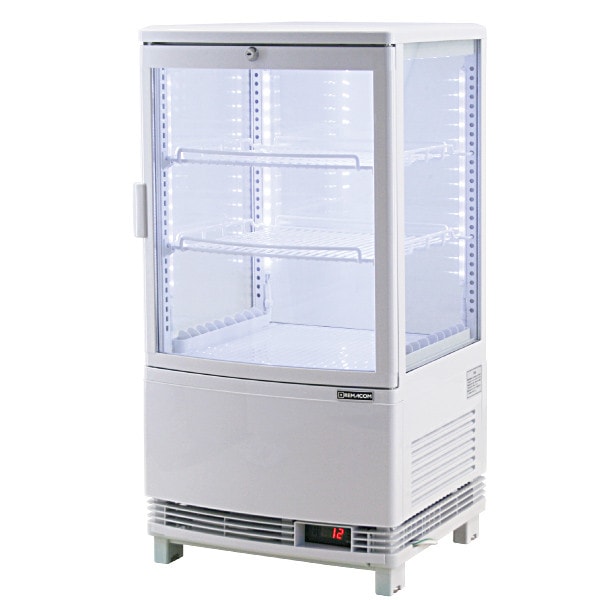 レマコム 卓上４面冷蔵ショーケース ＲＣＳ－４Ｇ６３Ｓ 業務用 冷蔵庫 