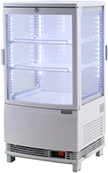 4面ガラス冷蔵ショーケース Led仕様 真空包装機や冷蔵ショーケースなどの業務用厨房機器ならレマコム