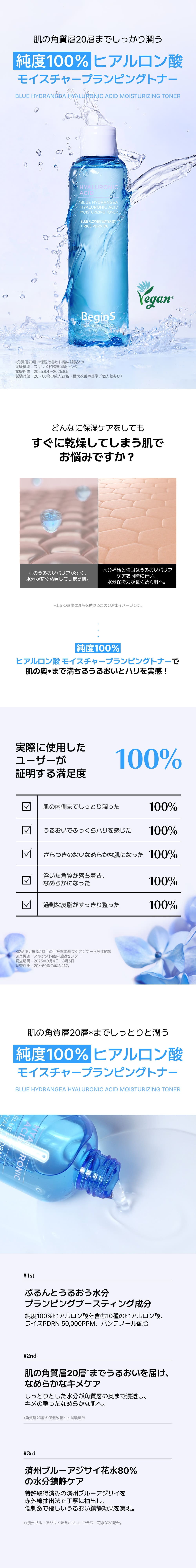 ビギンス 韓国スキンケア