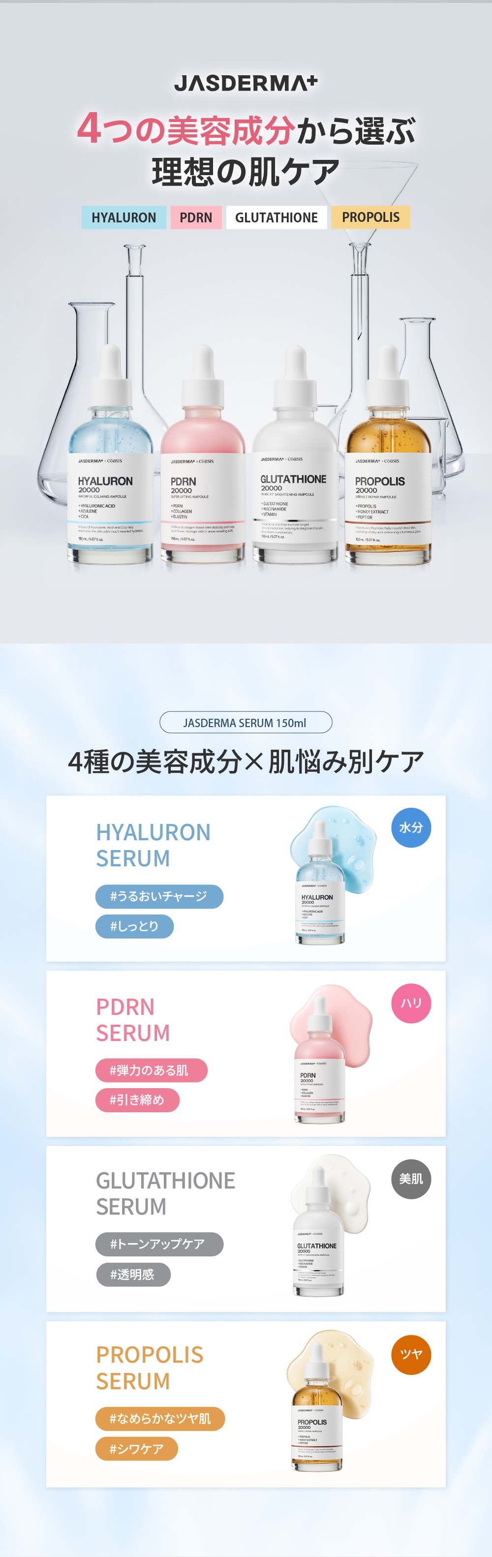 JASDERMA+ 美容液 韓国コスメ