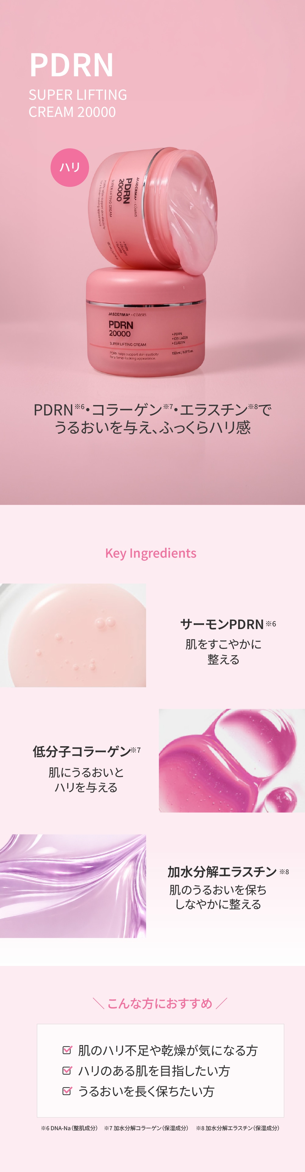 PDRN ハリ保湿クリーム