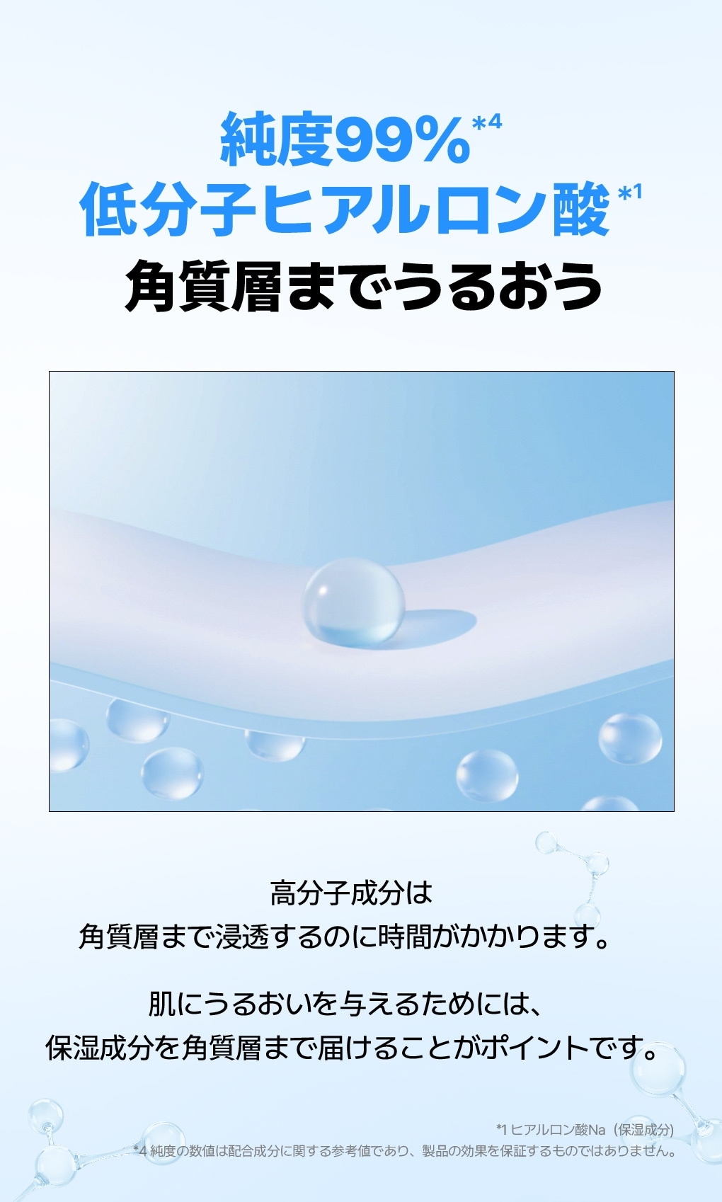 角質層 浸透保湿 しっとり