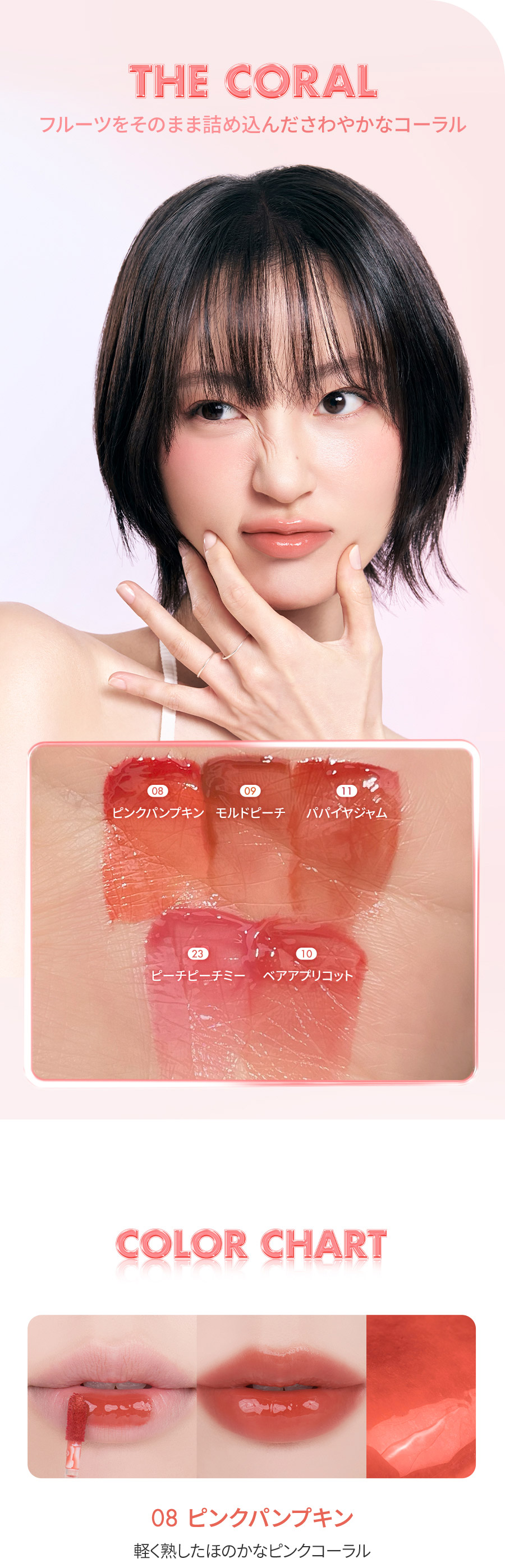 rom&nd ロムアンド】ザジューシーラスティングティント The Juicy