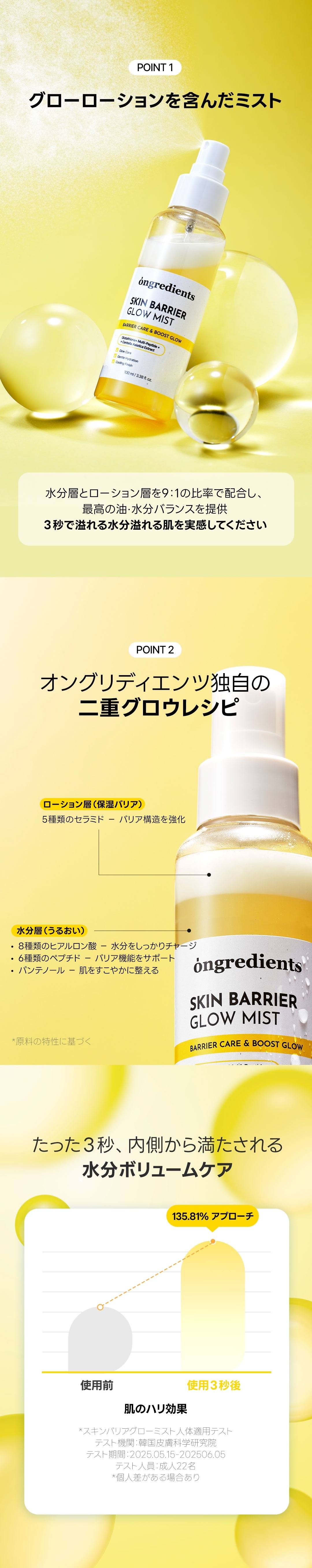 スキンバリアグローミスト