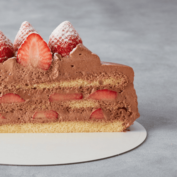 ケーキの断面図