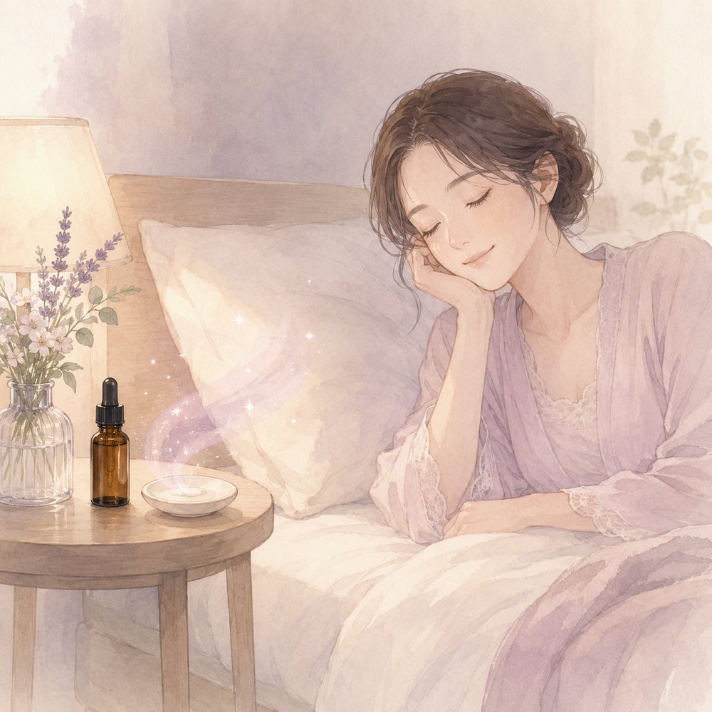 枕元に置く