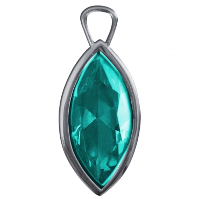 創造のターコイズの光 ジルコニア 《リヒトウェーゼン》 16×22mm