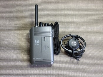 TOAワイヤレスガイド携帯型受信機 （全CH受信用） WT-1100（耳掛型