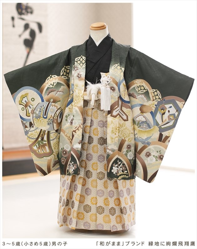 専用ですブランド岡重☆男の子着物フルセット☆七五三５歳 専用ですブランド岡重☆男の子着物フルセット☆七五三5歳 専用
