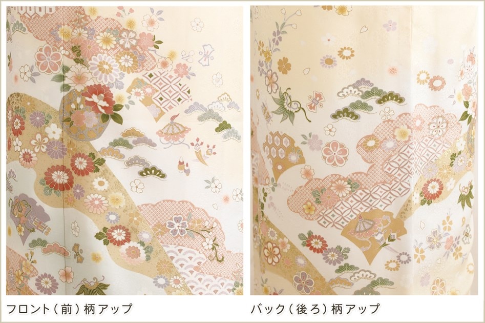 裄７０ｃｍ　ご結婚式・七五三・お宮参りに…　新品の【トールサイズ】訪問着です 訪問着レンタル高身長トールサイズ（170cm前後）卒業式、入学式