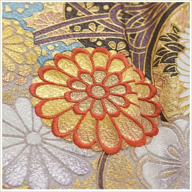 桂由美 トールサイズ高身長色留袖レンタル｜170cm前後対応の五つ紋色留め袖