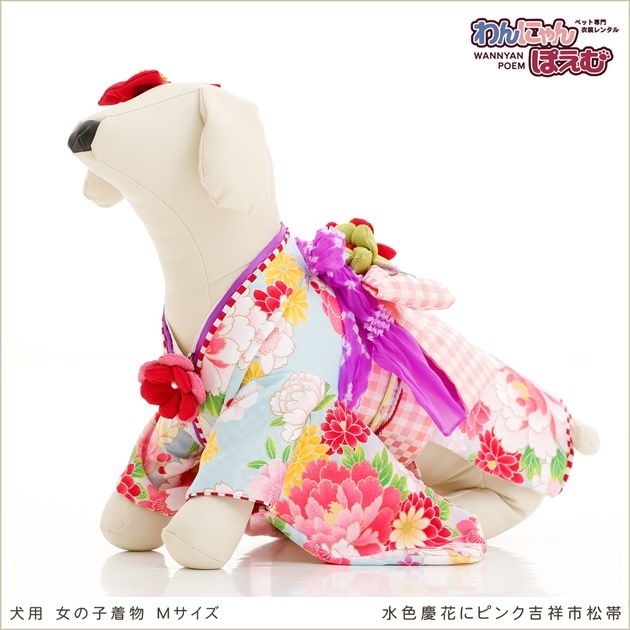犬の着物レンタル｜Lサイズ小型犬や中型犬の柴犬・シーズーなど