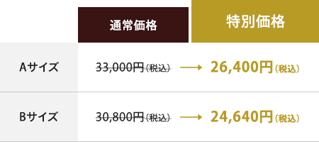 定価より20%オフでご提供