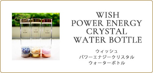 WISH POWER ENERGY CRYSTAL WATER BOTTLE