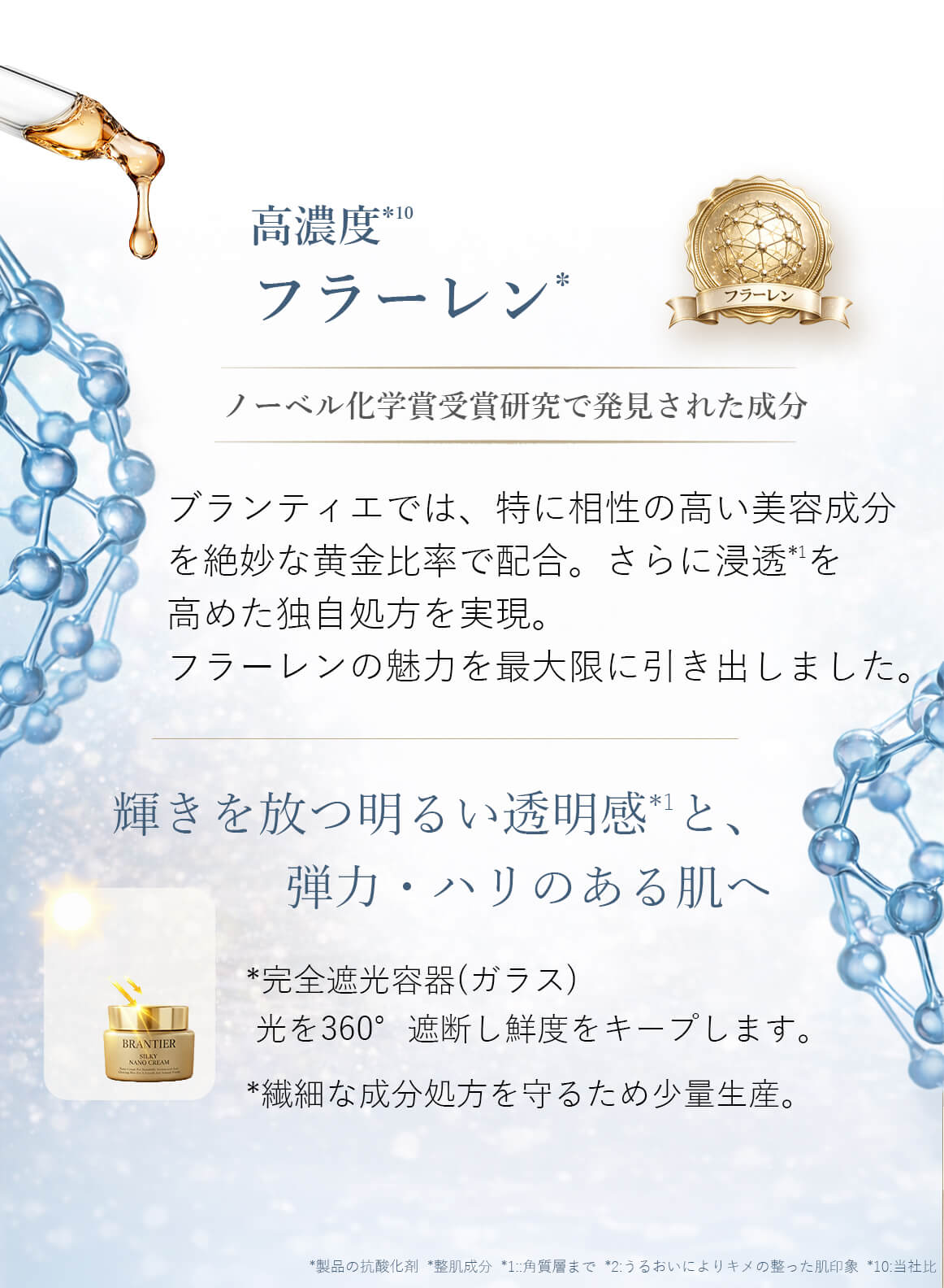 ブランティエ シルキーナノクリーム