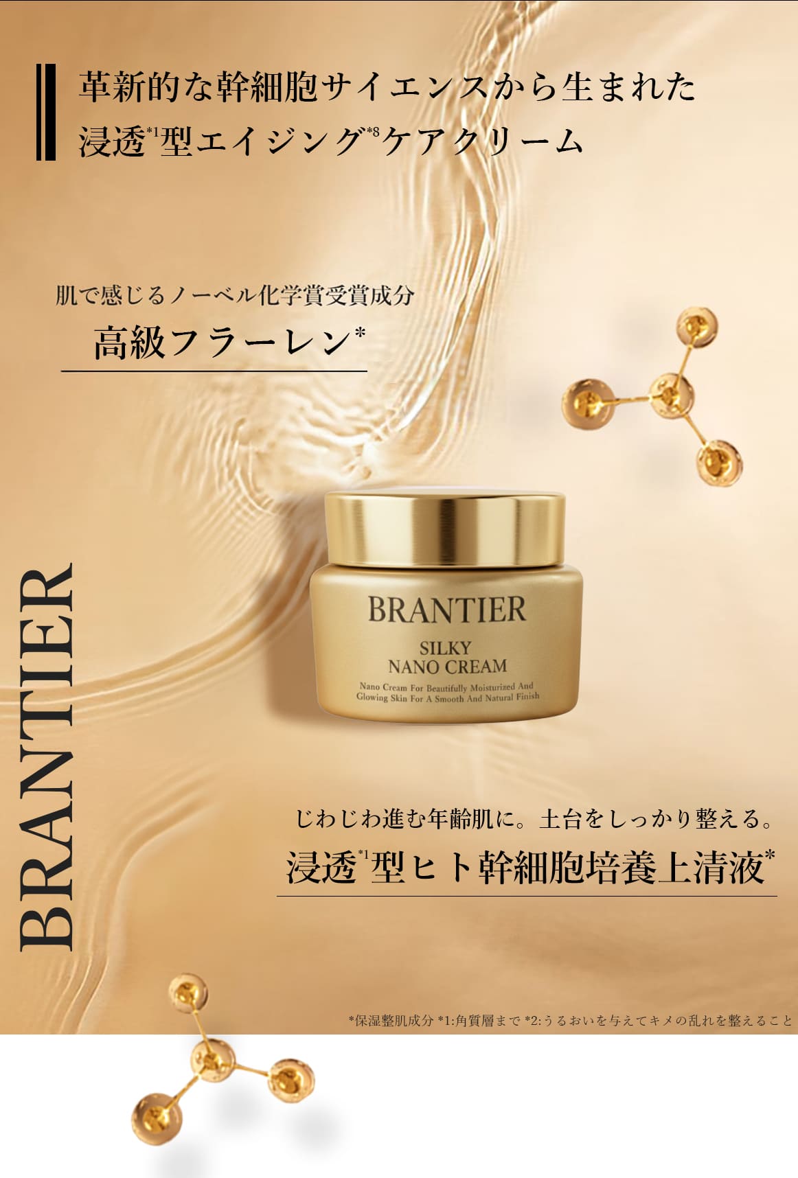 ブランティエ シルキーナノクリーム