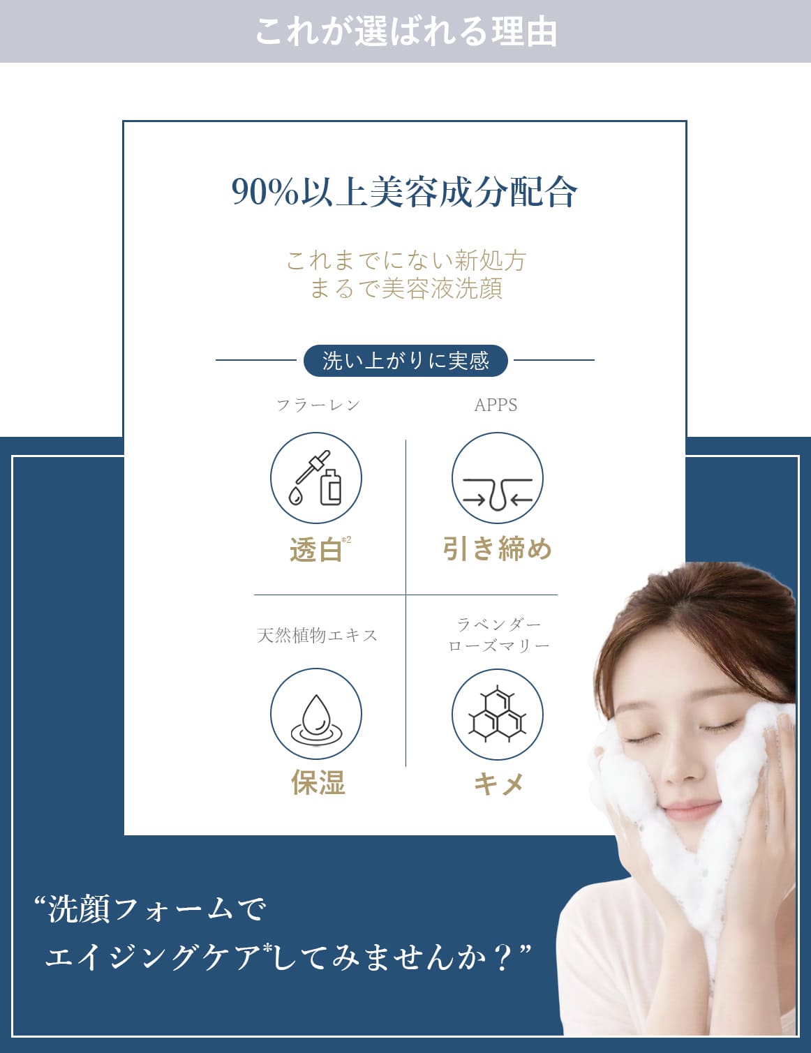 クレンジングフォーム(洗顔フォーム)｜ブランティエ(BRANTIER) 公式