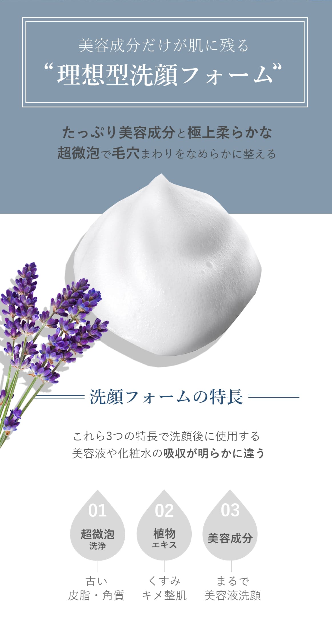 クレンジングフォーム(洗顔フォーム)｜ブランティエ(BRANTIER) 公式