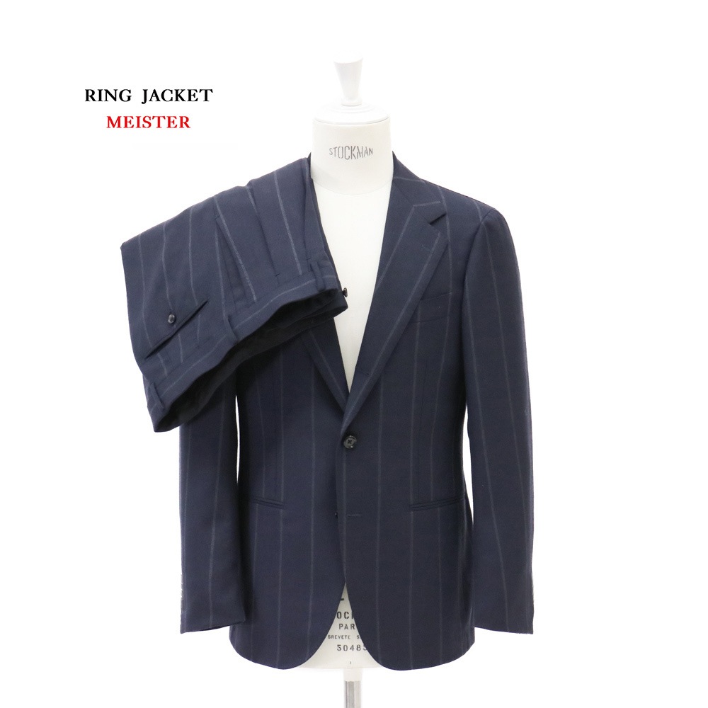 から厳選した meister ring jacket ウィンドウペーンスーツ 新品