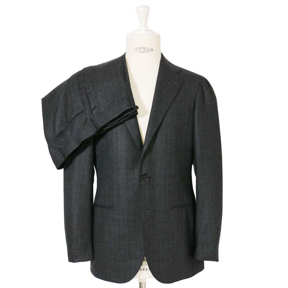 RING JACKET MEISTER VITALE BARBERIS CANONICO/FLANNEL SUPER 120'S Model NO-253 S-172 3B1ץ꡼ĥġڥ졼/ȥ饤ס