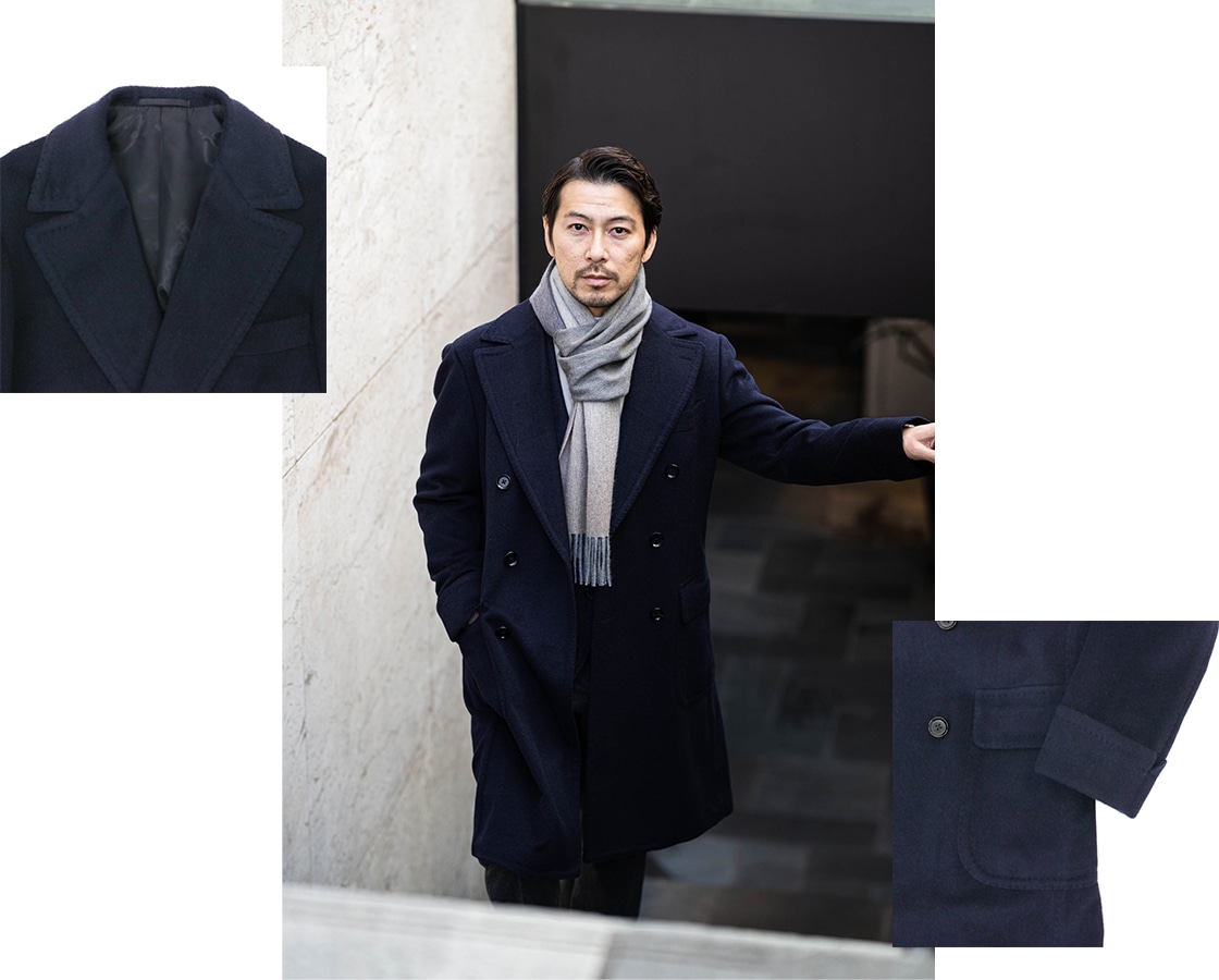 RING JACKET リングジャケット コート（その他） -(L位) 紺