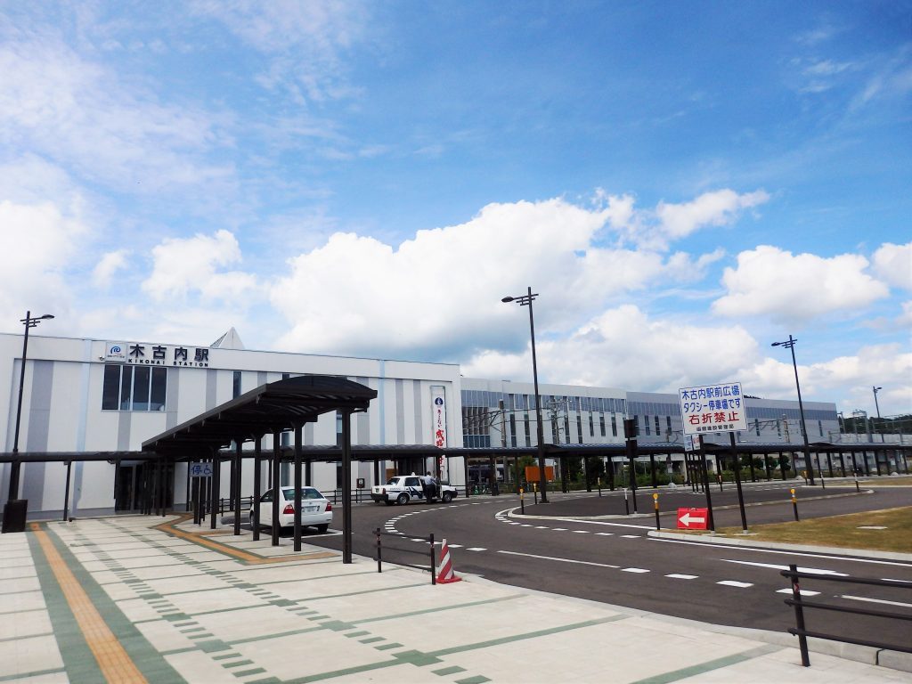 木古内駅の駅舎