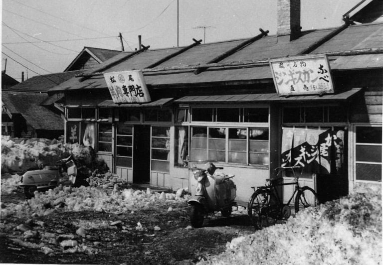 1956年当時の松尾ジンギスカンの店舗