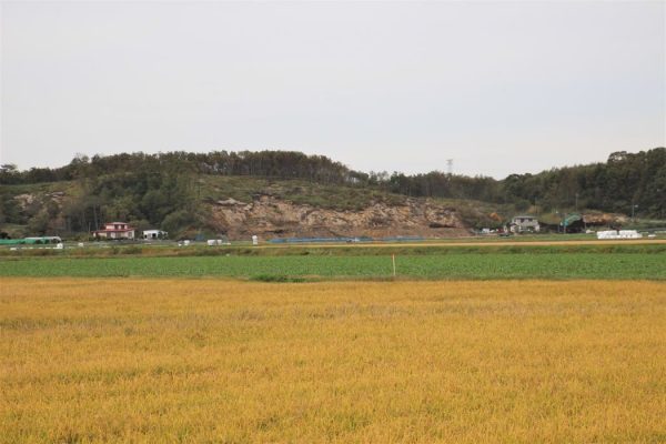 北海道胆振東部地震の山津波の爪痕