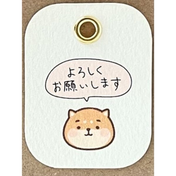 よろしくお願いします(犬)