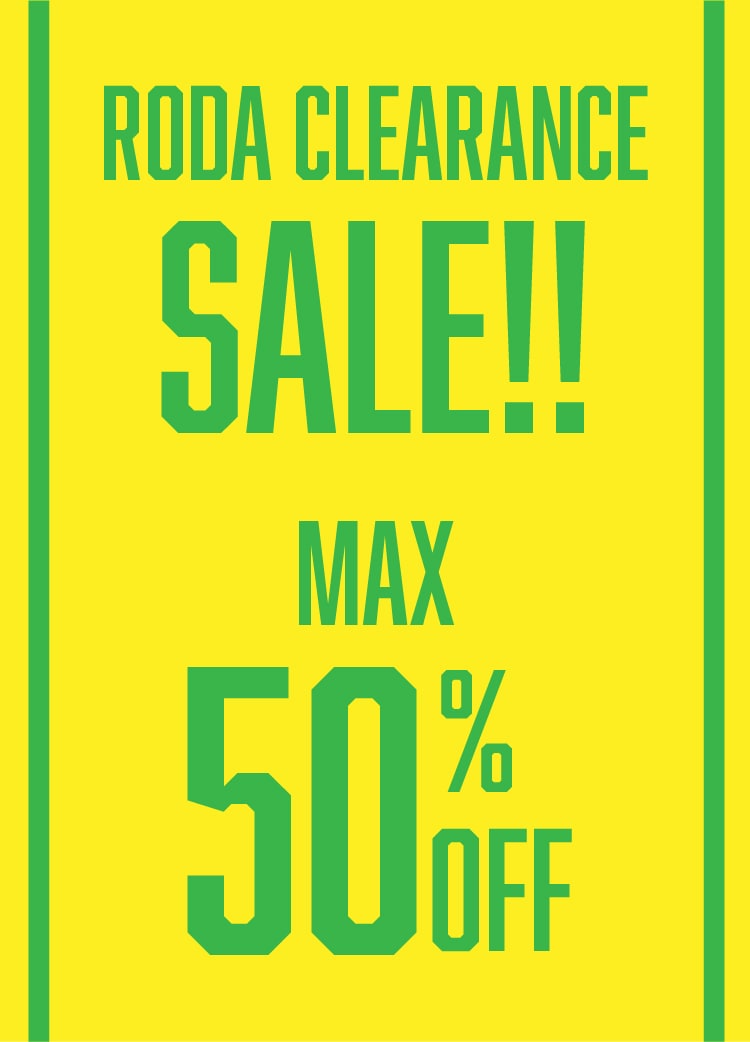 RODA CEARANCE SALE